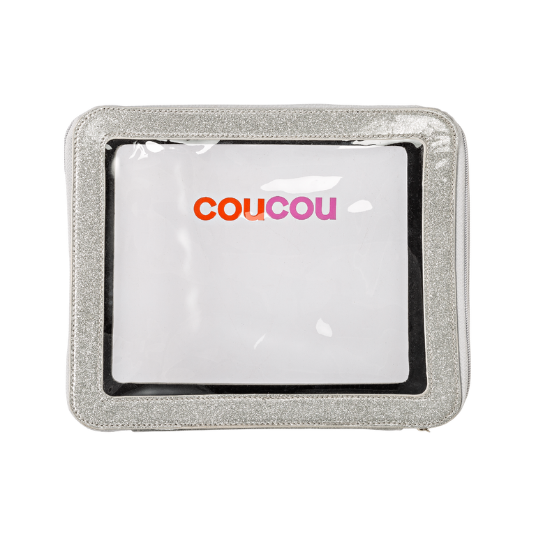Coucou Glitter Toiletry Bag 