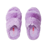 Coucou Fluffy Slippers Lilac